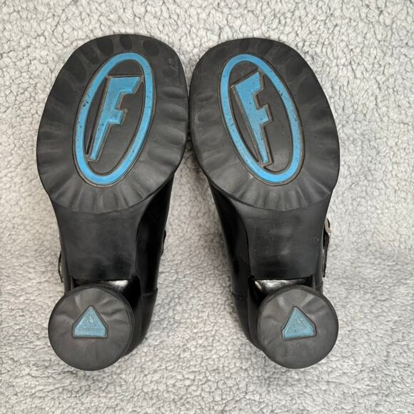 John Fluevog Mary Jane 8.5 Black Mini Gorgeous Twee Coquette Whimsigoth Fairy - Picture 9 of 12